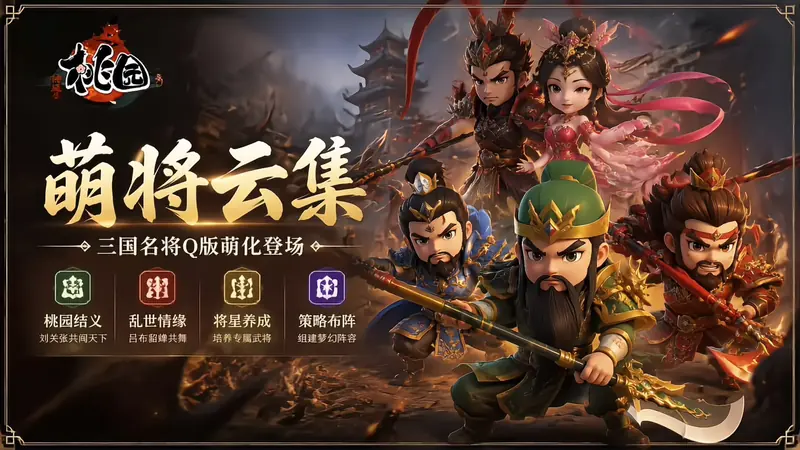 萌将云集：三国名将 Q 版登场